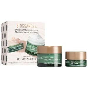 Biossance Skinstant Transformation Sample size box set, moisturizer & eye cream